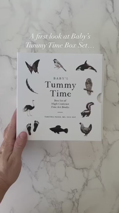 Baby's Tummy Time Book Box Set - video