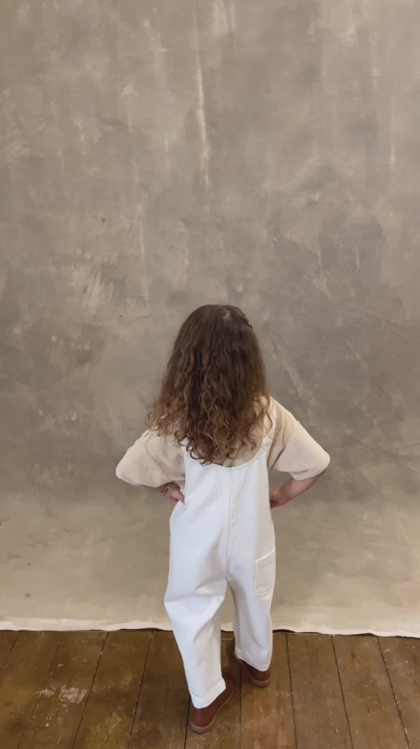 The Oversized Denim Dungaree Kids - video
