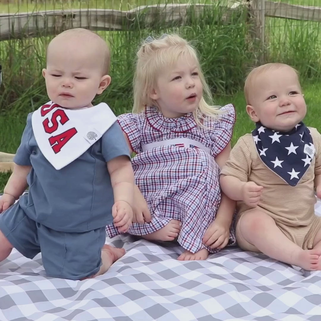 Freedom Bandana Bib Set - video
