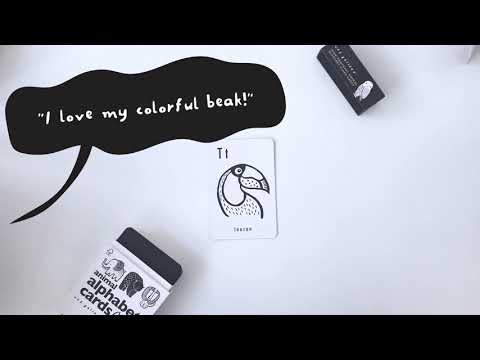 Animal Alphabet Cards - Animal Alphabet Cards Learning Cards Leo Paper