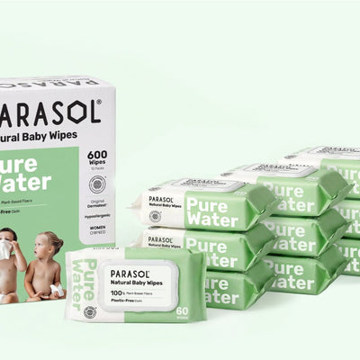 Pure Water Natural Baby Wipes