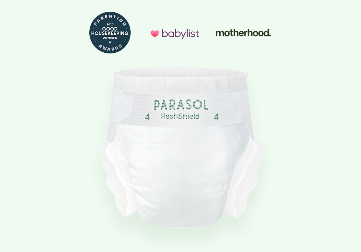 Pure White RashShield®  Protection Diapers
