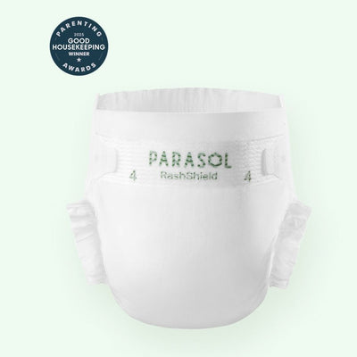 Pure White RashShield® Diapers