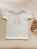 Rainbow Organic Cotton Short Sleeve Toddler T-Shirt