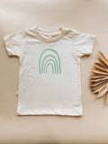 Rainbow Organic Cotton Short Sleeve Toddler T-Shirt
