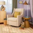 Kiwi Deluxe Power Recliner and Swivel Glider with Heat and Massage