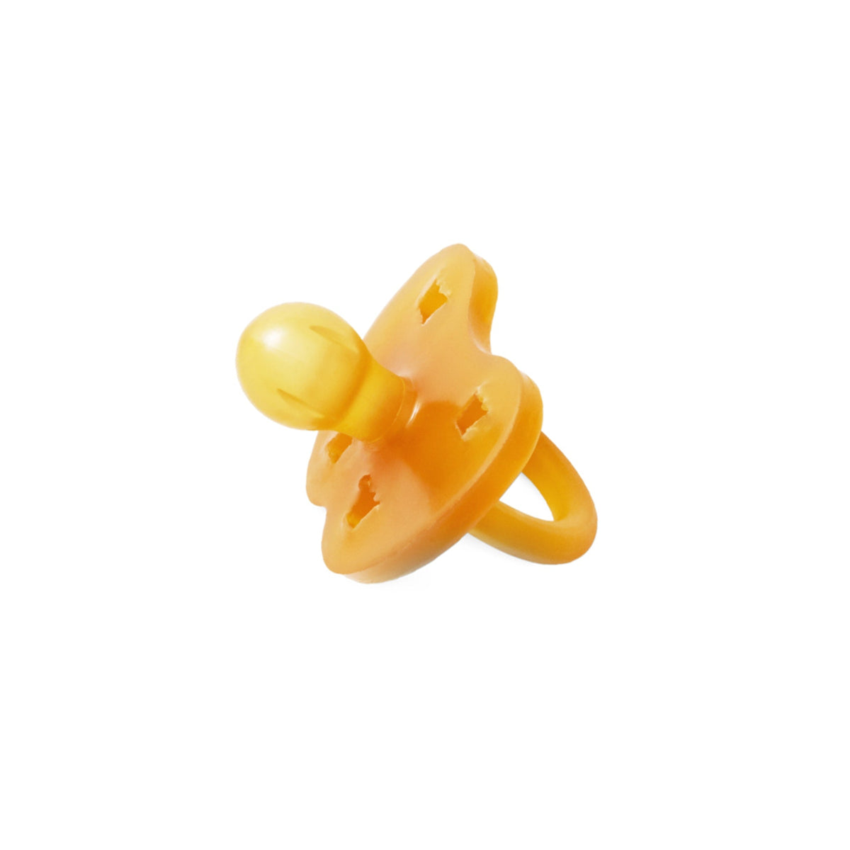 Pacifier 3-36 Months Single-Pack - Round - Natural