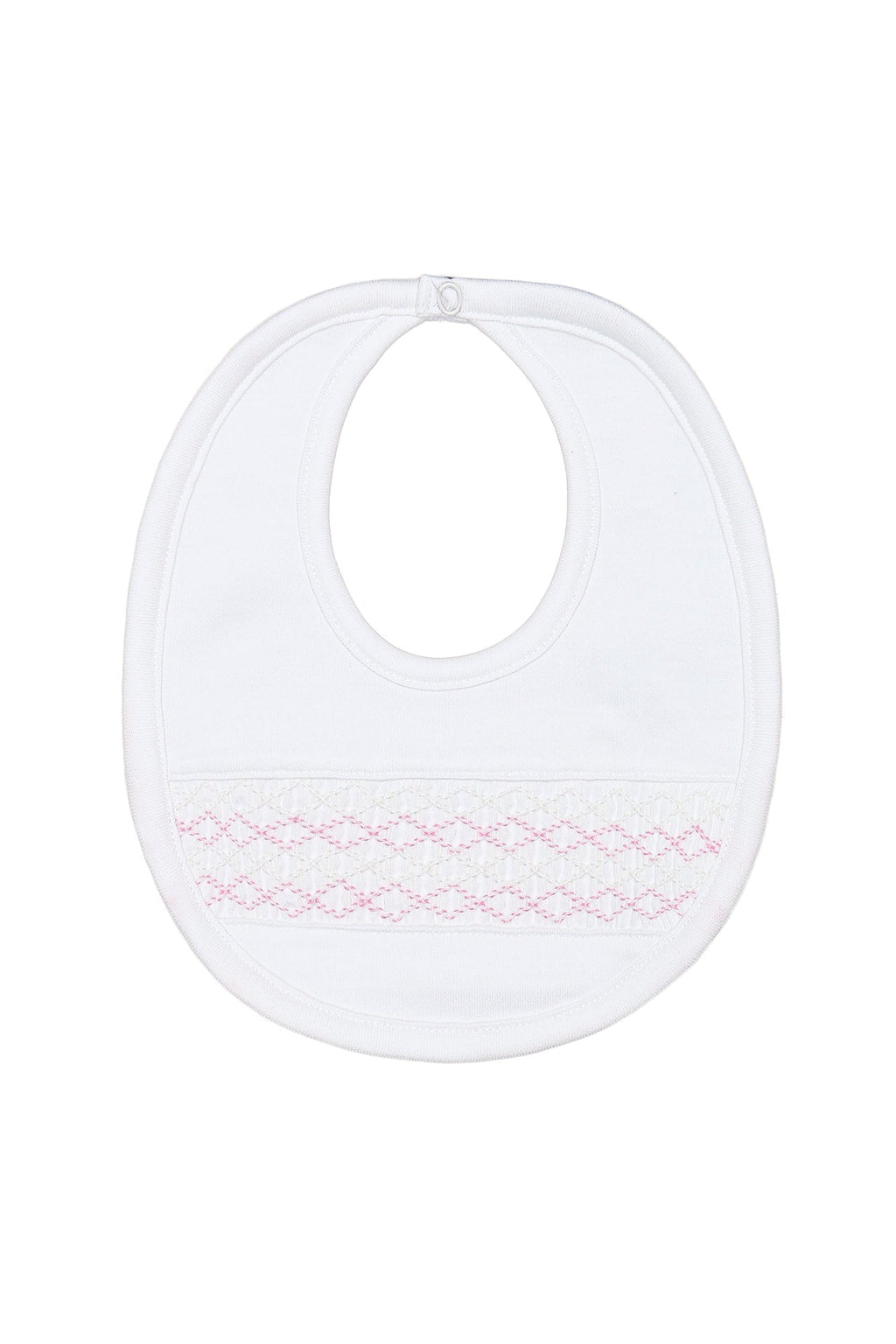 Signature Smocked Girls Bib