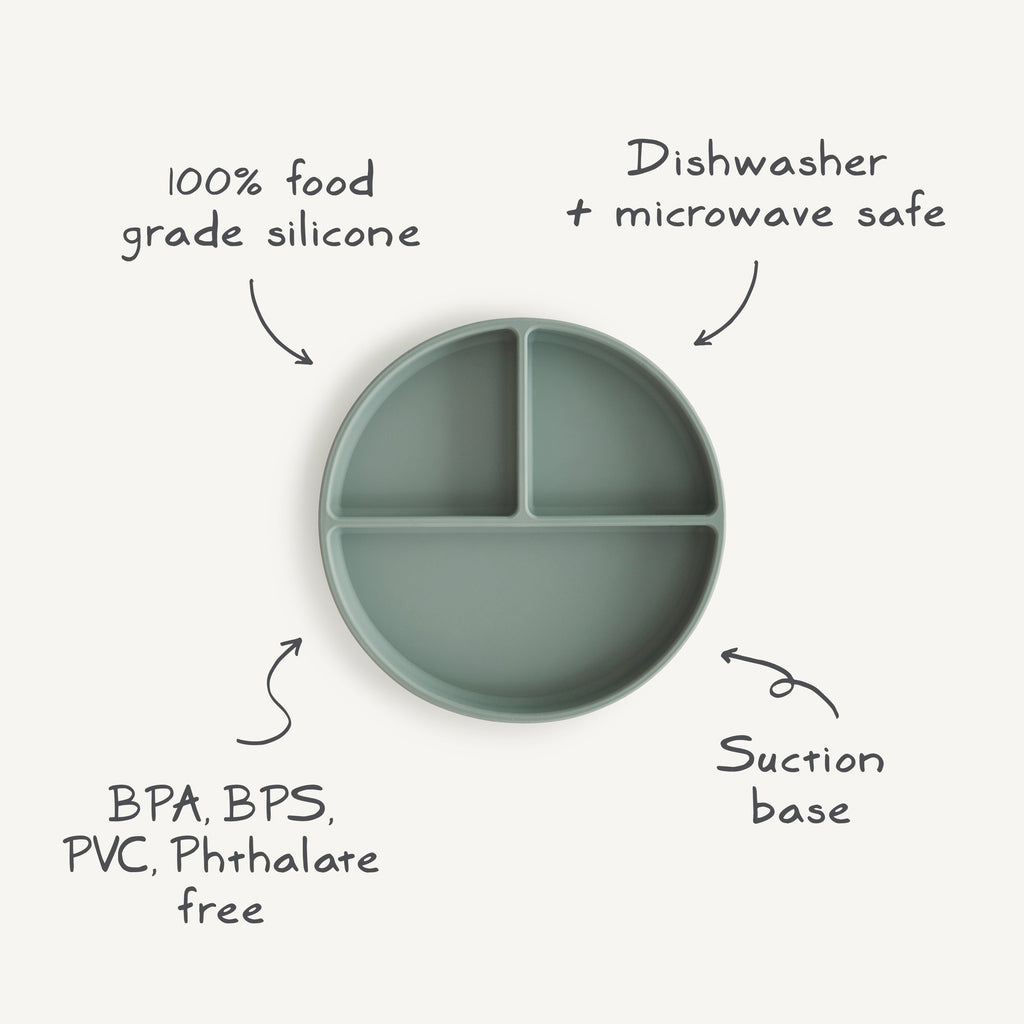Silicone Suction Plate - Mushie