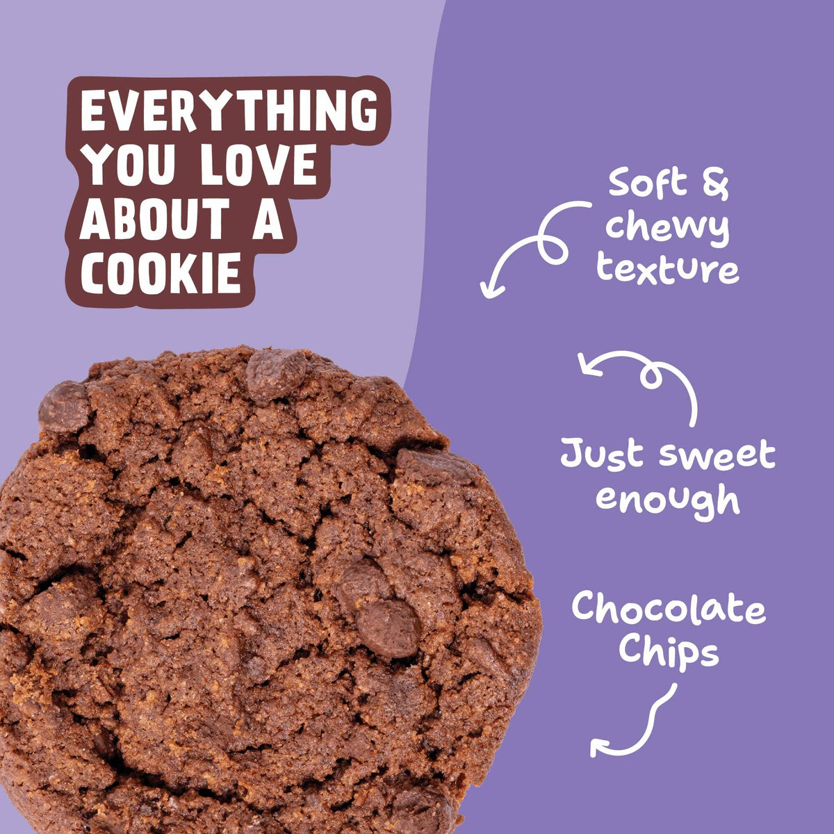 Galletas blandas horneadas de doble chocolate Skout Organic