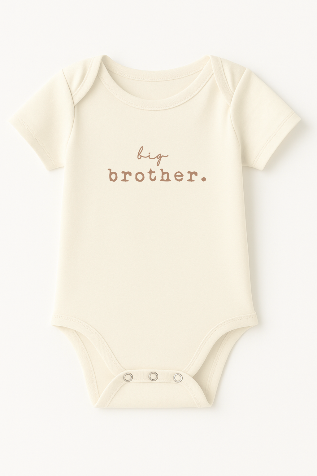 Big Brother Organic Baby Bodysuit
