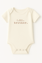 Little Brother Organic Cotton Short Sleeve Baby Bodysuit