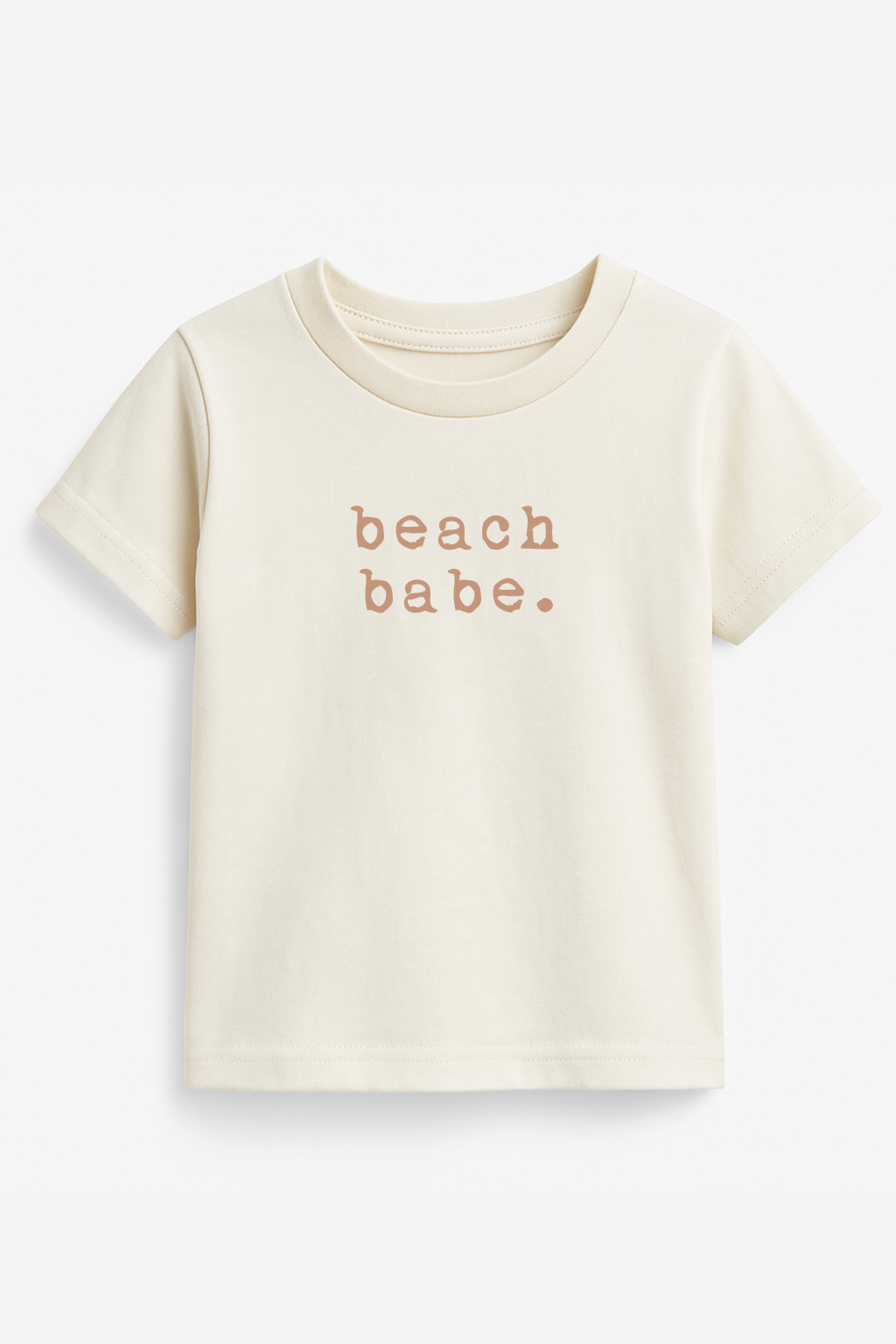 Beach Babe Organic Cotton Short Sleeve Toddler T-Shirt