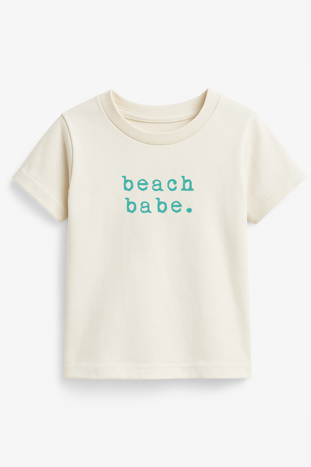 Beach Babe Organic Cotton Short Sleeve Toddler T-Shirt