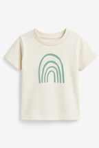 Rainbow Organic Cotton Short Sleeve Toddler T-Shirt