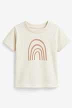 Rainbow Organic Cotton Short Sleeve Toddler T-Shirt
