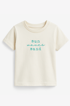 Sun Waves Sand Organic Cotton Short Sleeve Toddler T-Shirt