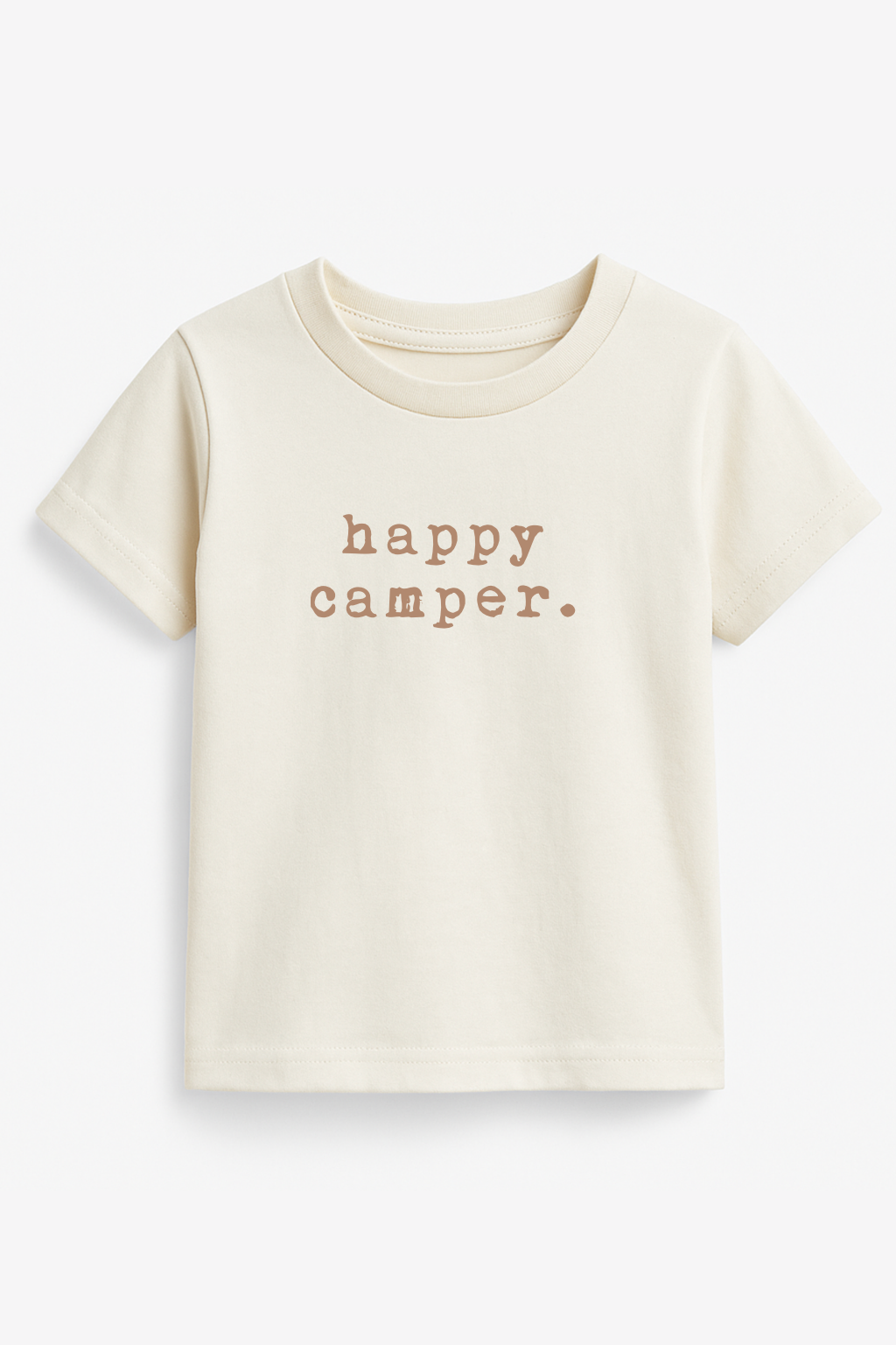 Happy Camper Organic Cotton Short Sleeve Toddler T-Shirt