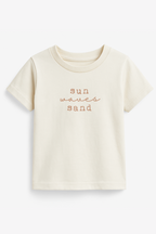 Sun Waves Sand Organic Cotton Short Sleeve Toddler T-Shirt