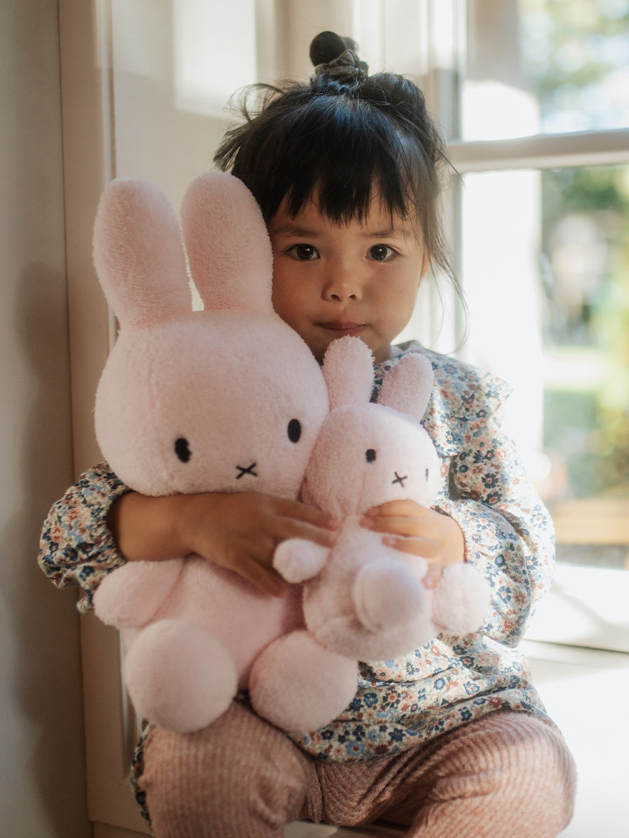 Miffy Terry Plush - Light Pink, 13"