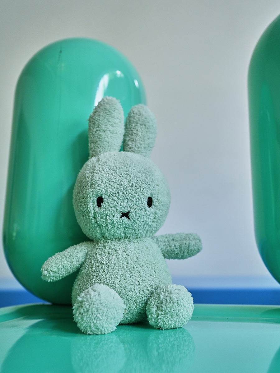 Miffy Terry Plush - Soft Green, 9"