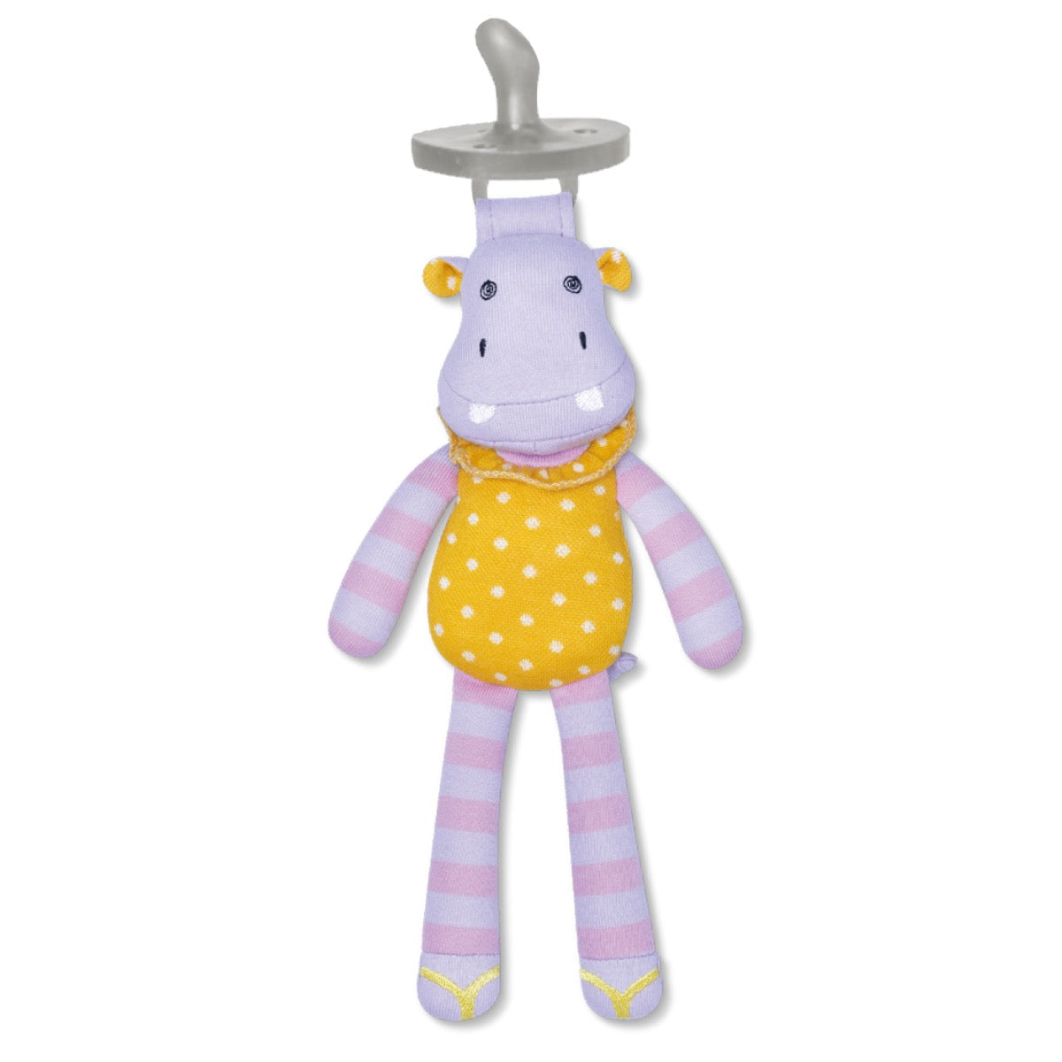 Coco Hippo - Pacifier Buddy