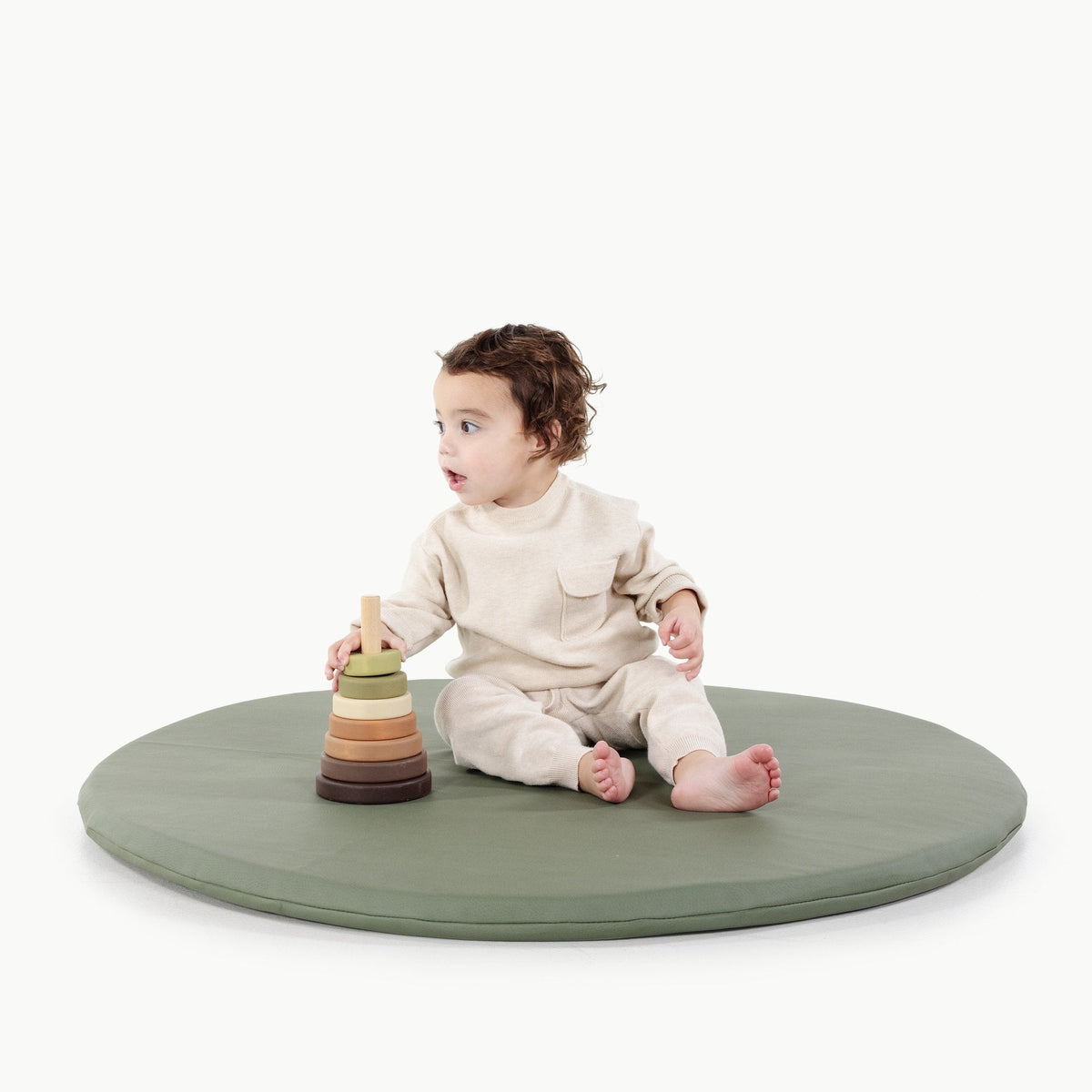 Minialfombrilla de juego acolchada