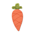 Mini Crinkle Blankie - Carrot