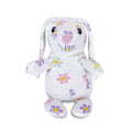 Knit Patterned Bunny Plush