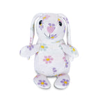 Knit Patterned Bunny Plush