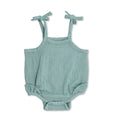 Romper de muselina con volantes y lazos