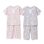 BabyRabbit Little Bird Short Sleeve — Toddler Cotton Pajamas & Loungewear Set (12M–5T)