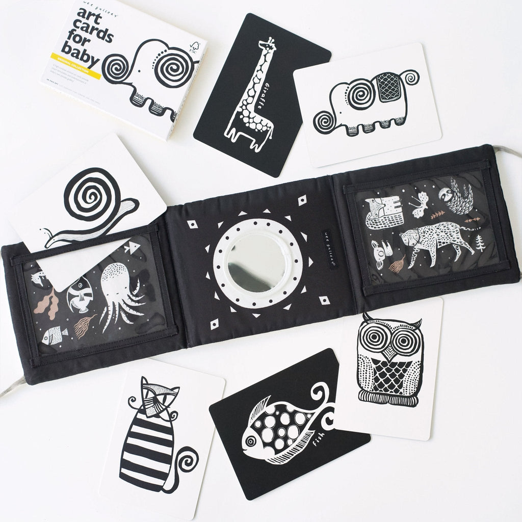 Baby Tummy Time Gallery with Mirror Bundle