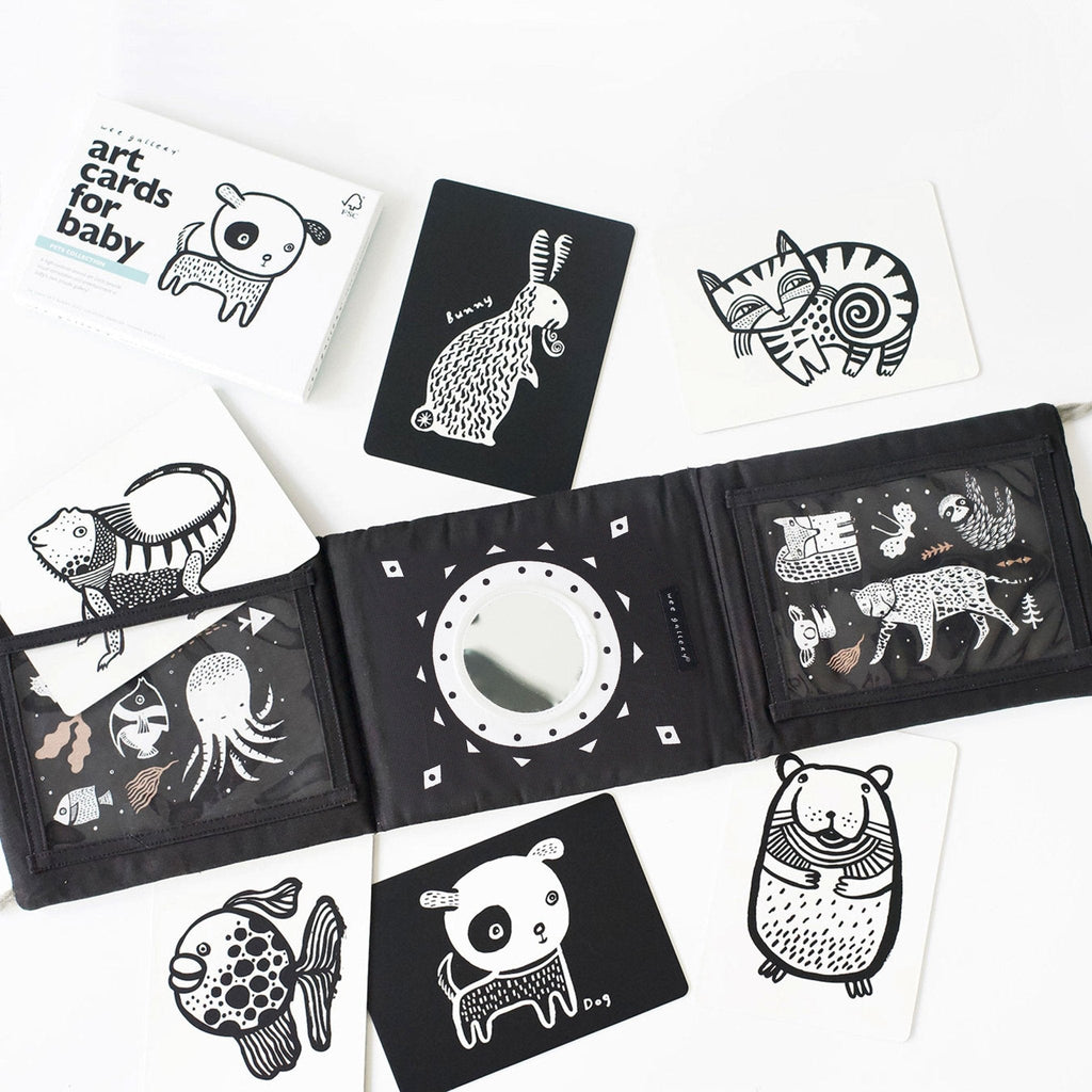Baby Tummy Time Gallery with Mirror Bundle