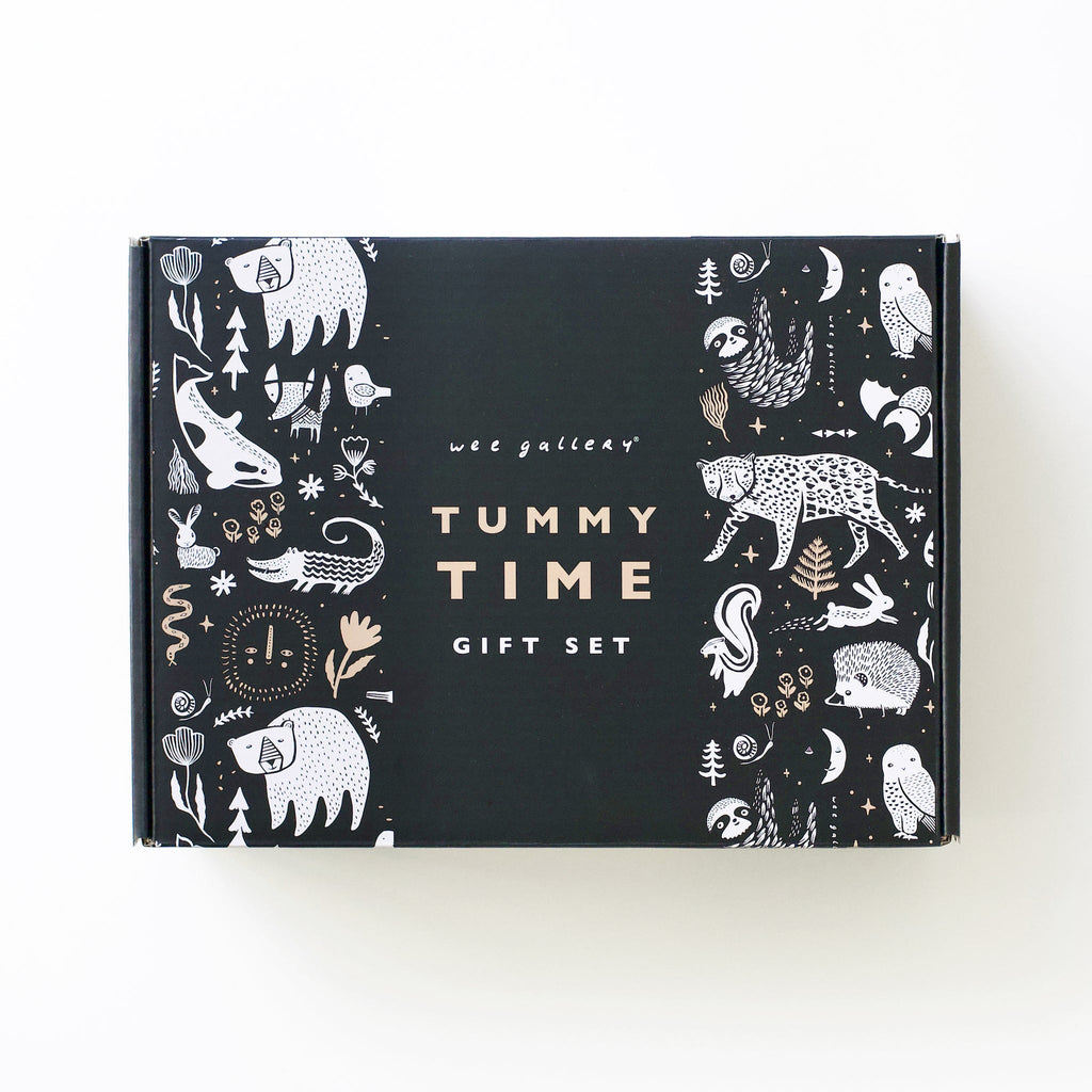 Baby Tummy Time Gallery with Mirror Gift Set
