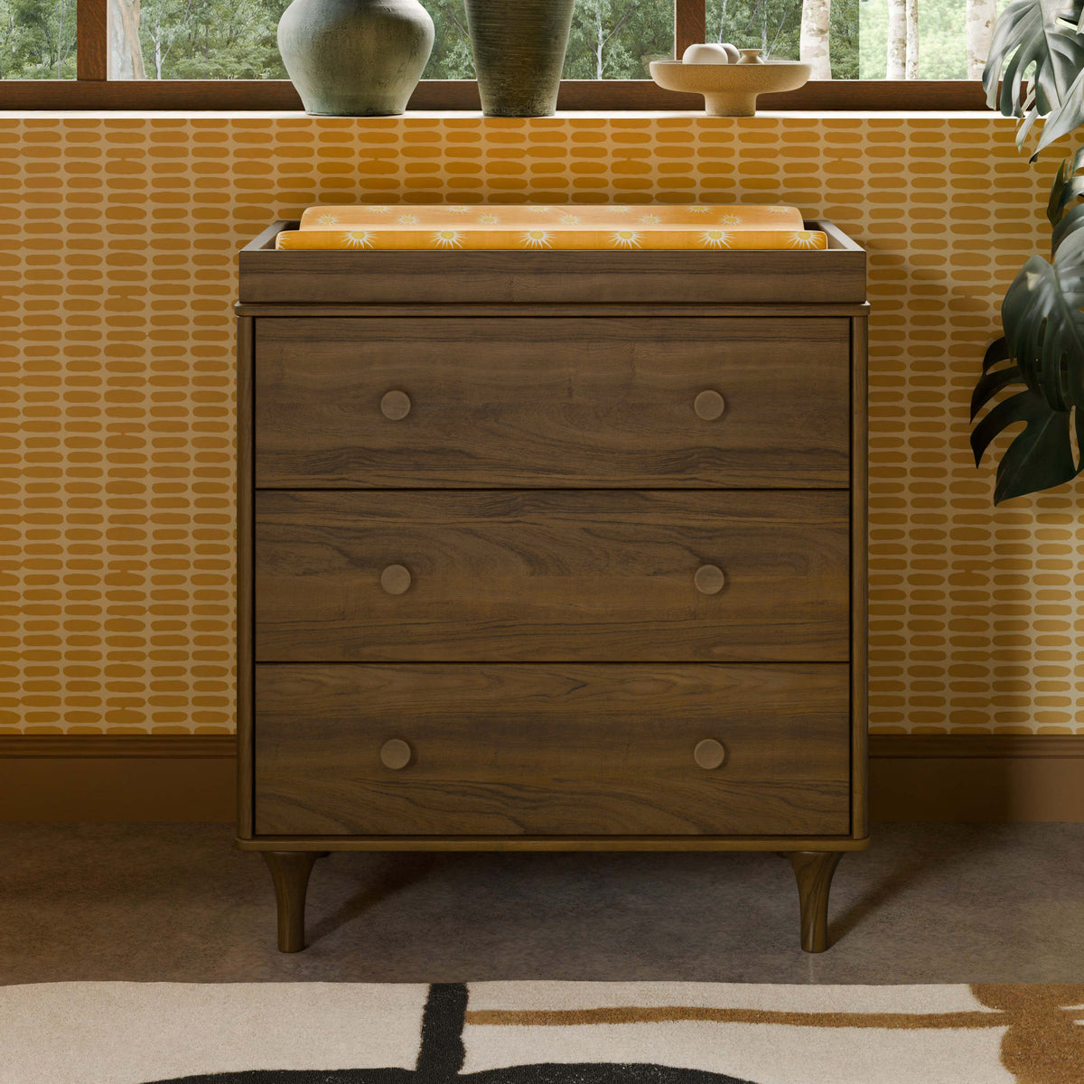 Lolly 3-Drawer Compact Changer Dresser with Removable Changing Tray (34")