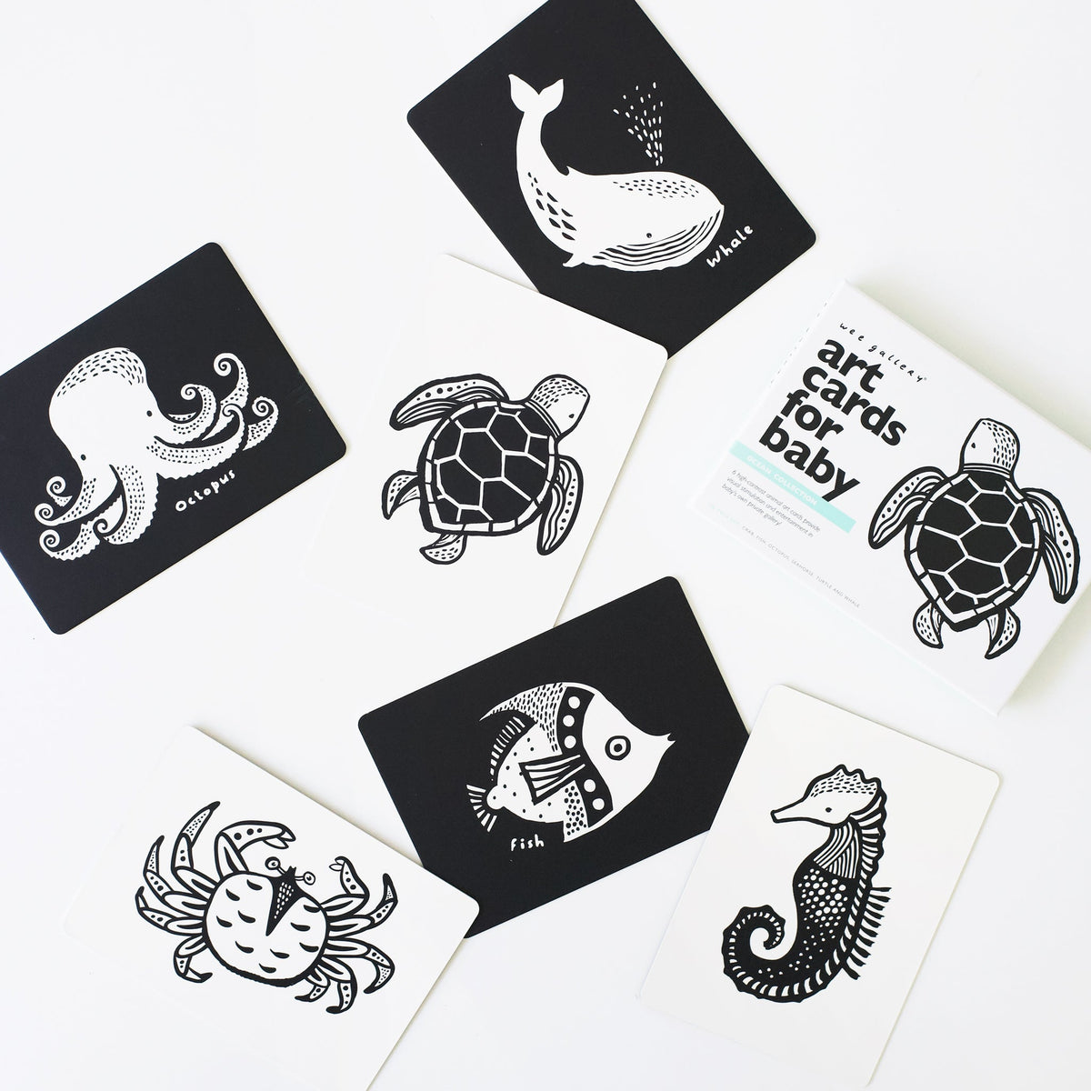 Tarjetas de arte para bebés