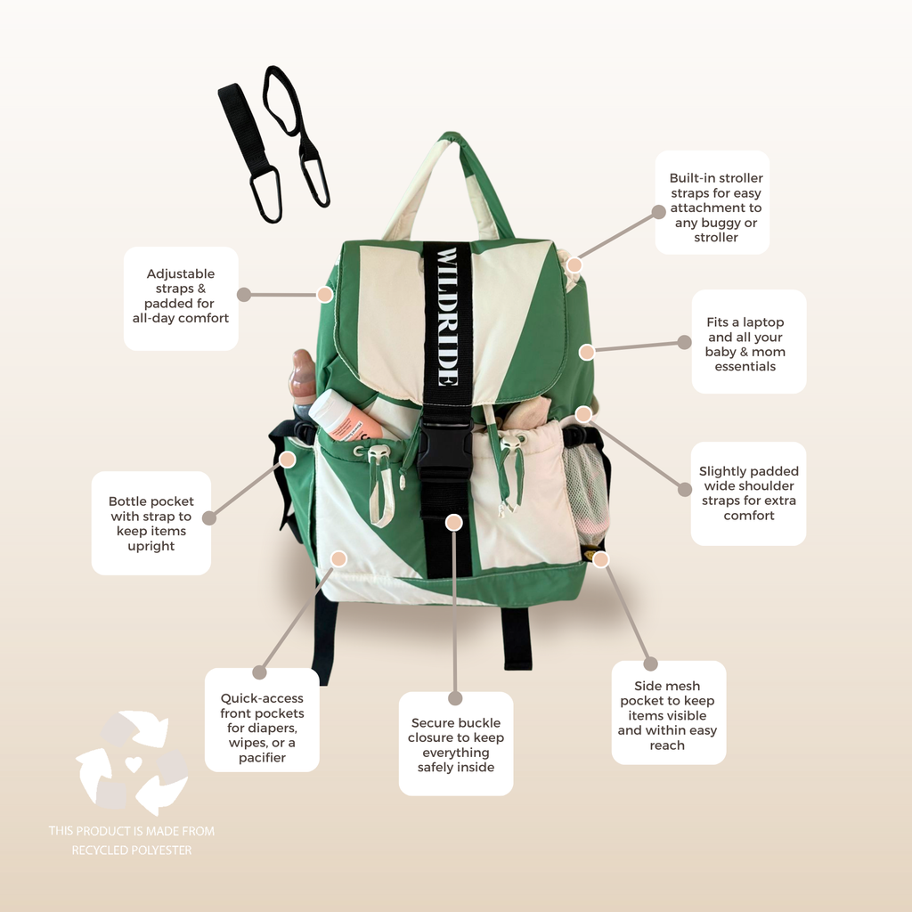 Mochila para adulto hecha de material reciclado