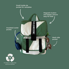 Mochila reciclada para niños
