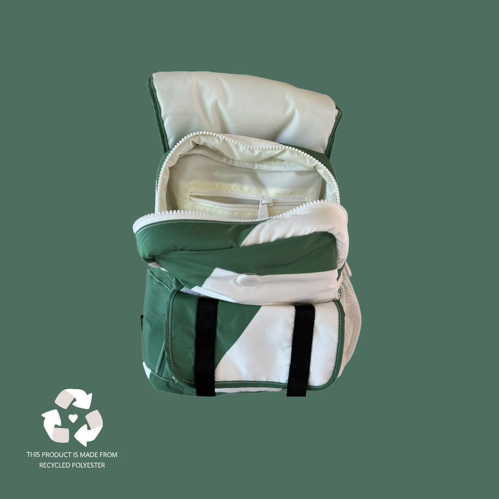 Mochila reciclada para niños