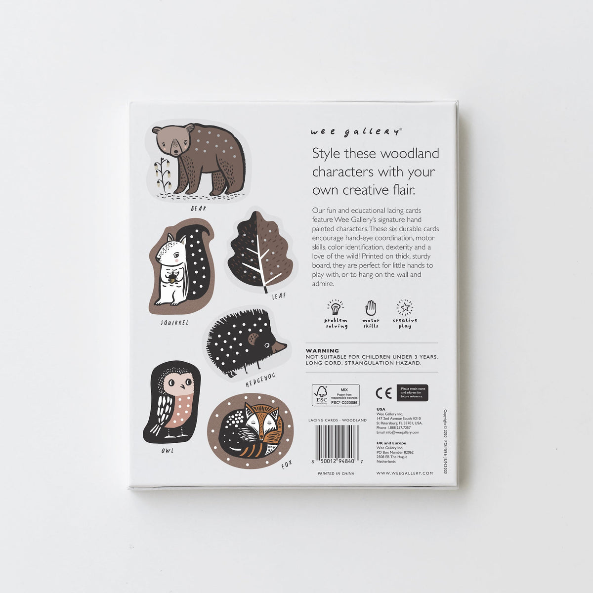 Lacing Cards