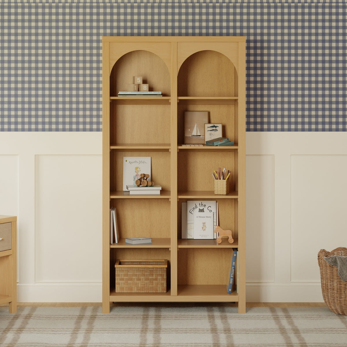 Eloise Assembled Bookcase