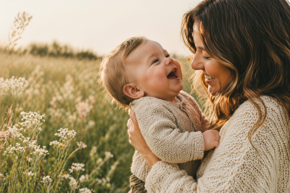 Curated baby and kids products in a warm, modern setting